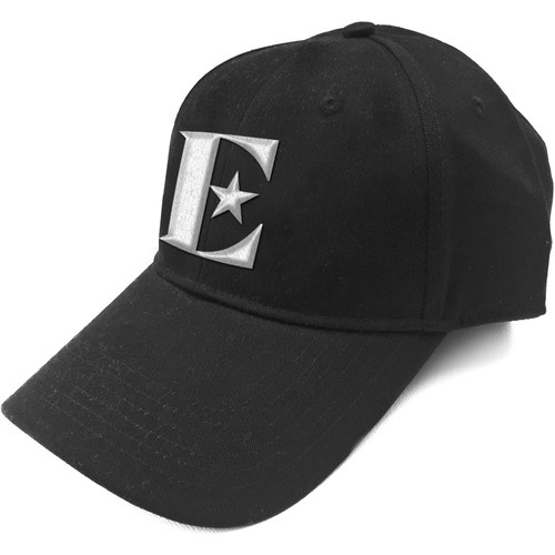 Elton John 'White E' (Black) Baseball Cap