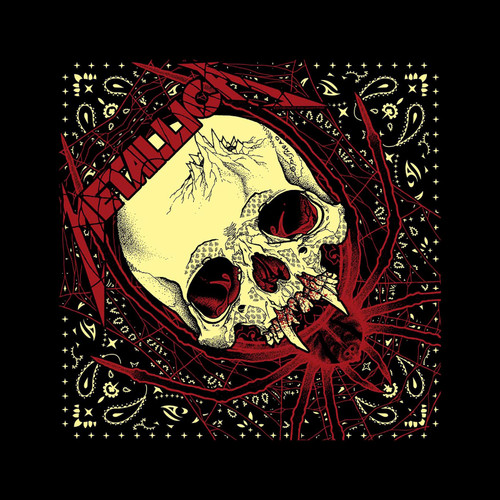 Metallica 'Spider Skull' Bandana