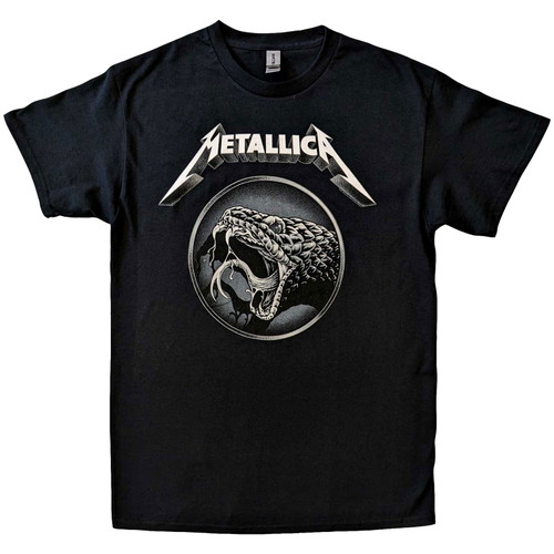 Metallica 'Black Album Poster' (Black) T-Shirt