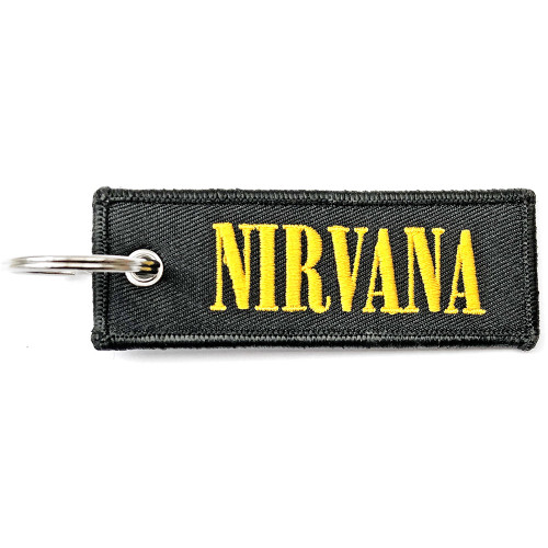 Nirvana 'Logo' Patch Keyring