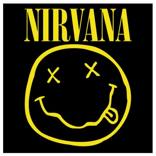 Nirvana 'Happy Face' Greetings Card