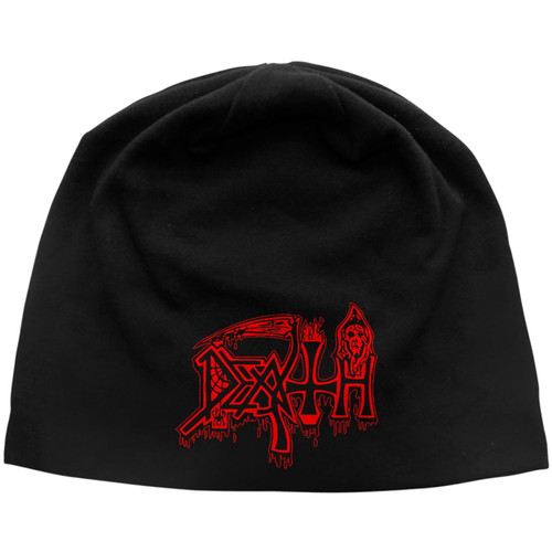 Death 'Red Logo' (Black) Beanie Hat