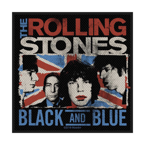 The Rolling Stones 'Black & Blue' Patch