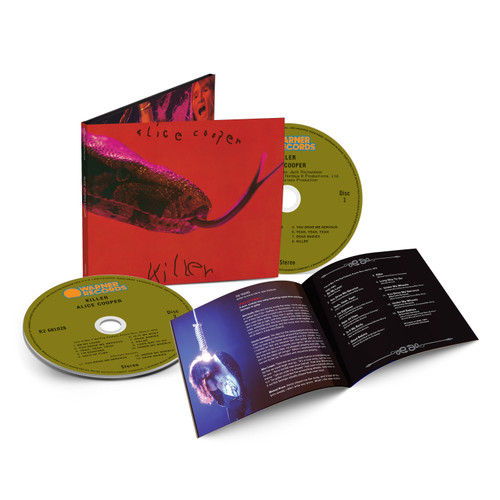 PRE-ORDER - Alice Cooper 'Killer' (50th Anniversary Deluxe Edition) 2CD - RELEASE DATE 9th June 2023