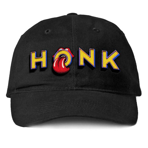 The Rolling Stones 'Honk' (Black) Baseball Cap Front