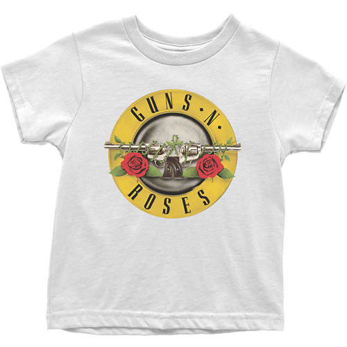Guns N' Roses 'Classic Logo' (White) Toddlers T-Shirt