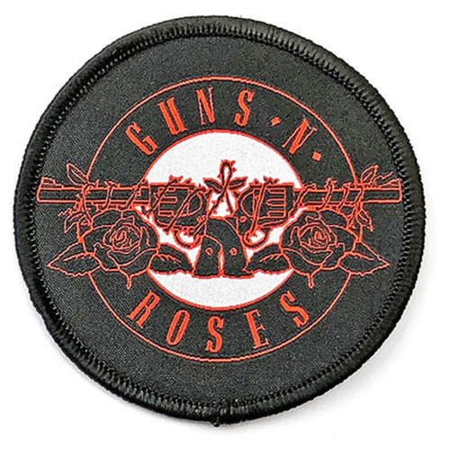Guns N' Roses 'Red Circle Logo' (Black) Patch