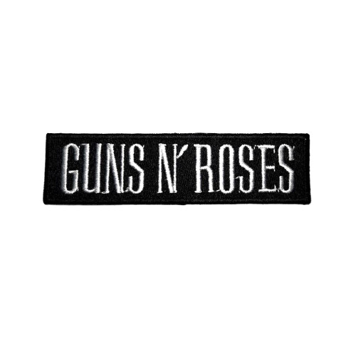 Guns N' Roses 'Text Logo' (Iron On) Patch