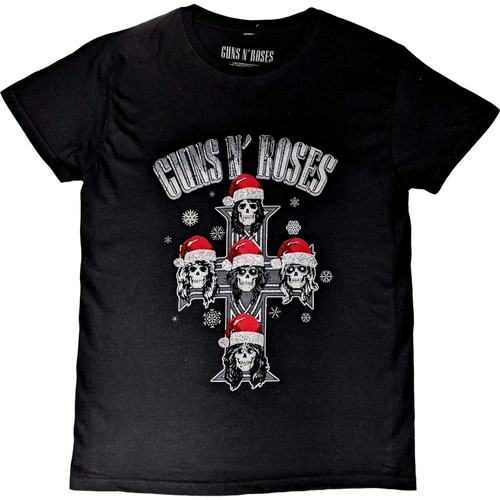Guns N Roses Pistols Flowers Logo Women's T-shirt by Chaser Brand