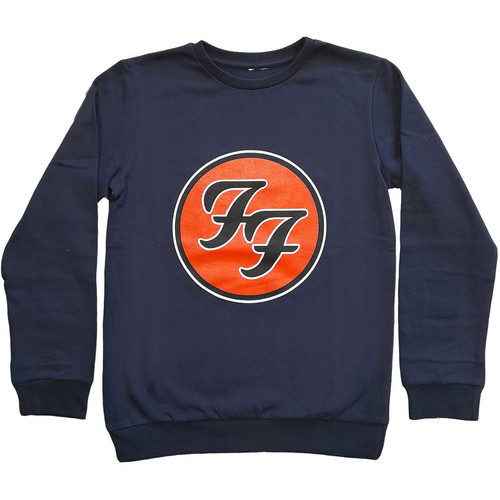 Foo Fighters 'FF Logo' (Blue) Kids Sweatshirt
