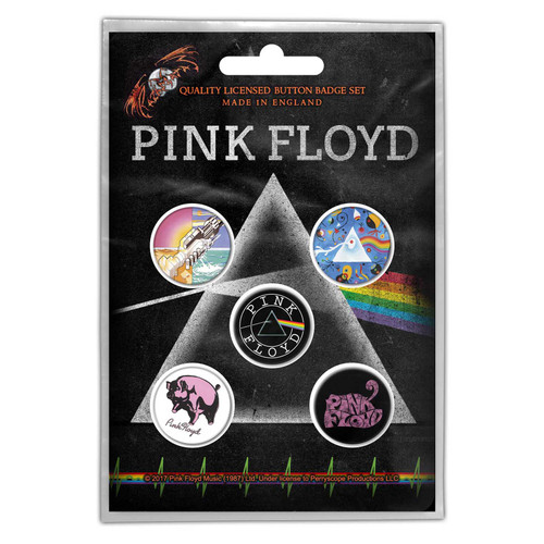 Pink Floyd 'Prism' Button Badge Pack