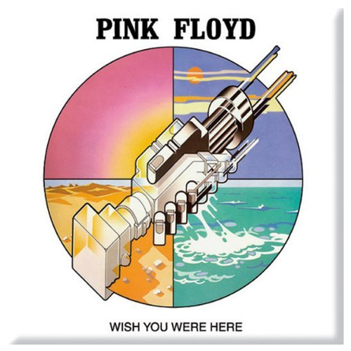 Pink Floyd 'Wish You Were Here Graphic' Fridge Magnet