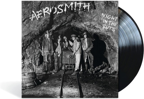 Aerosmith 'Night In The Ruts' LP Black Vinyl
