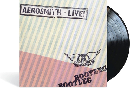 PRE-ORDER - Aerosmith 'Live! Bootleg' 2LP Black Vinyl - RELEASE DATE 21st July 2023