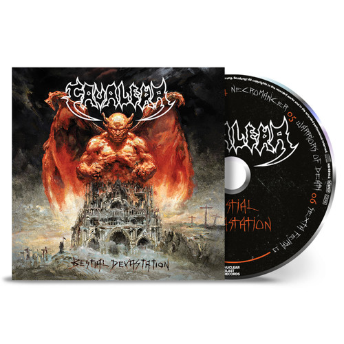 Cavalera 'Bestial Devastation' CD Jewel Case