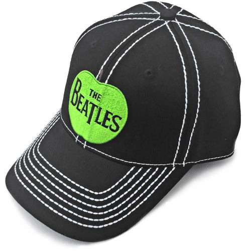 The Beatles 'Apple' (Black) Baseball Cap