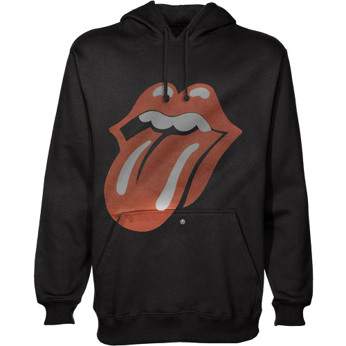 The Rolling Stones 'Classic Tongue' (Black) Pull Over Hoodie