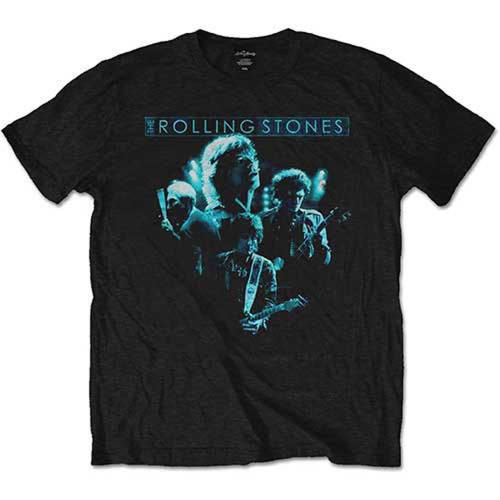 The Rolling Stones 'Band Glow' (Black) T-Shirt