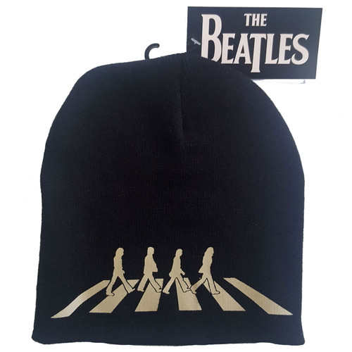 The Beatles 'Abbey Road' (Black) Beanie Hat