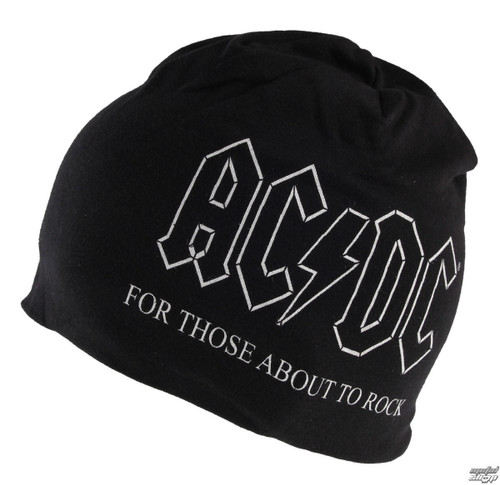 AC/DC 'For Those About To Rock Outline' (Black) Beanie Hat