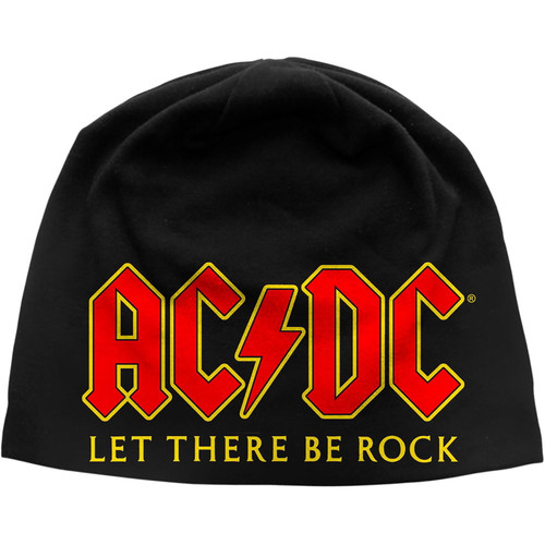 AC/DC 'Let There Be Rock' (Black) Beanie Hat