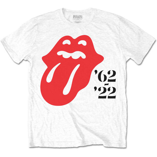 The Rolling Stones 'Sixty 62 - 22' (White) T-Shirt