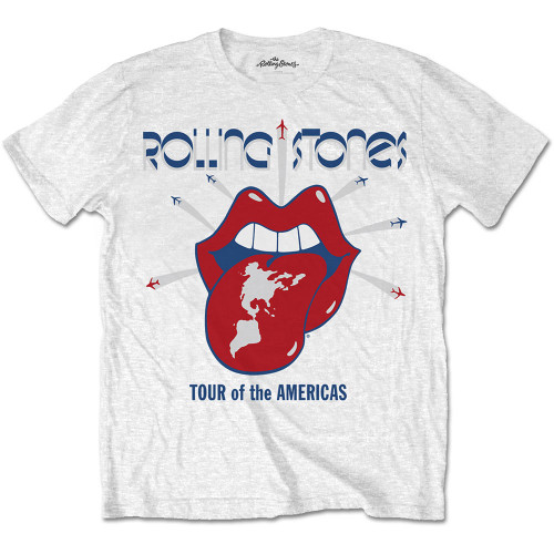 T-shirt Officiel The Rolling Stones Tour 1978 - Licence Rock Off - Unisexe, 100% Coton