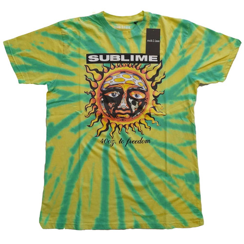 Sublime '40oz To Freedom' (Dip-Dye) T-Shirt