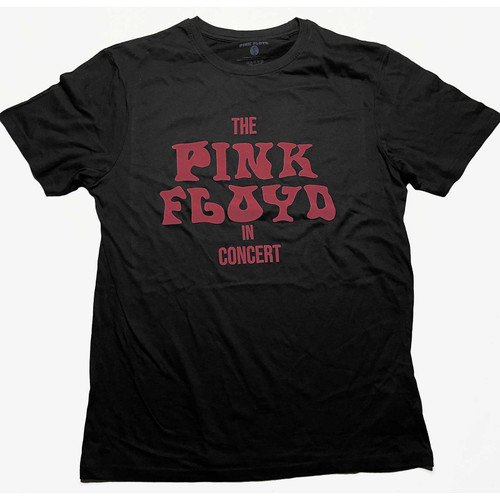 Pink Floyd Logo Circle T-Shirt Donna - Nero, Cotone 100%, Regular, Taglia XXL - 4