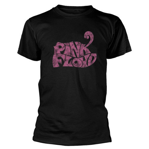 Pink Floyd 'Swirl Logo' (Black) T-Shirt