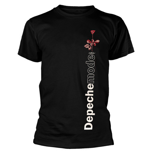 Depeche Mode 'Violator Side Rose' (Black) T-Shirt