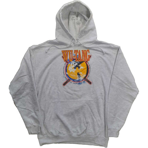 Wu-Tang Clan 'Protect Ya Neck' (Grey) Pull Over Hoodie