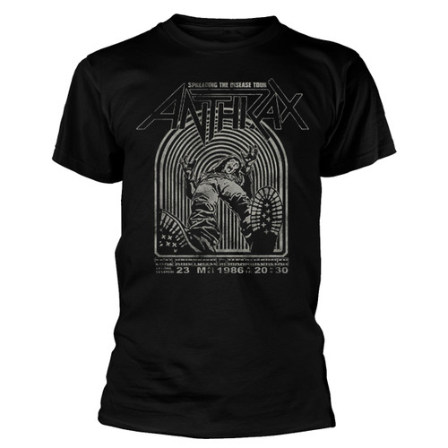 Anthrax 'Spreading The Disease' (Black) T-Shirt