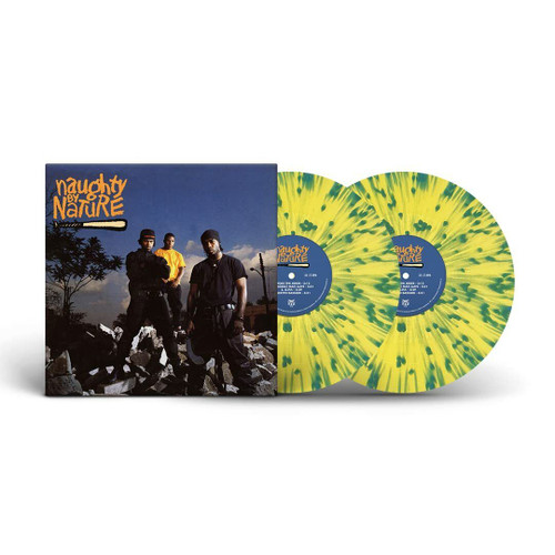 Naughty By Nature 'Naughty By Nature' 30th Anniversary 2LP Blue Yellow Splatter Vinyl