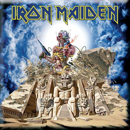 Iron Maiden 'Somewhere Back in Time' Fridge Magnet