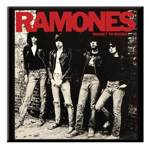 Ramones 'Rocket to Russia' Fridge Magnet