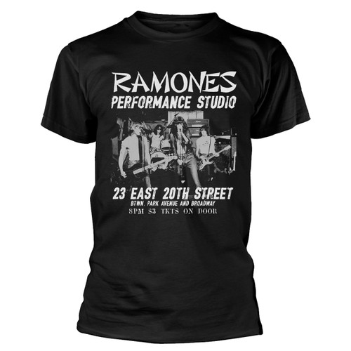 Ramones 'East Village' (Black) T-Shirt