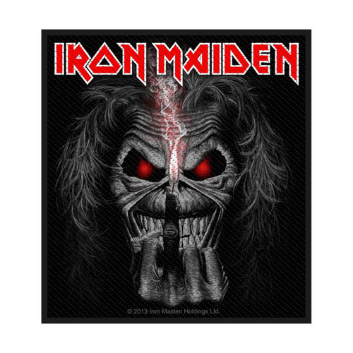 Iron Maiden 'Eddie Candle Finger' Patch