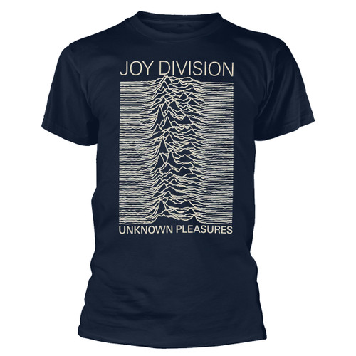 Joy Division 'Unknown Pleasures FP' (Blue) T-Shirt