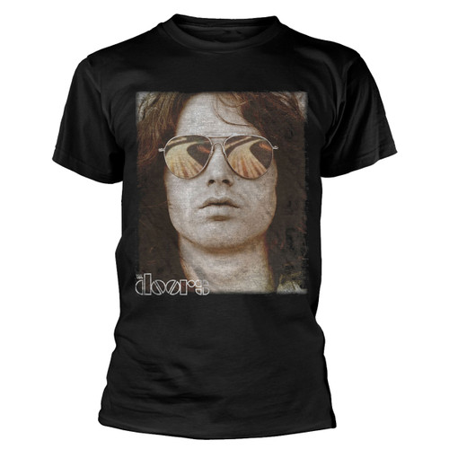 The Doors 'Jim Face' (Black) T-Shirt