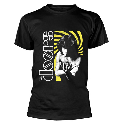 The Doors 'Jim Spinning' (Black) T-Shirt