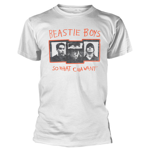 Beastie Boys 'So What Cha Want' (White) T-Shirt