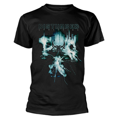 Disturbed 'Apocalypse Date back' (Black) T-Shirt