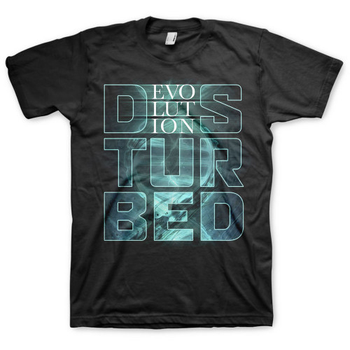 Disturbed 'Evolution' (Black) T-Shirt