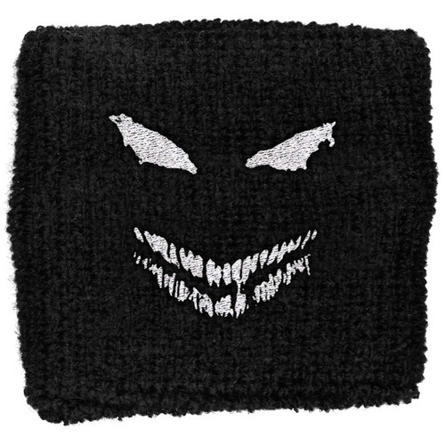 Disturbed 'Face' (Black) Wristband