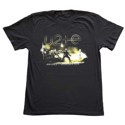 U2 'Stage Photo' (Black) T-Shirt