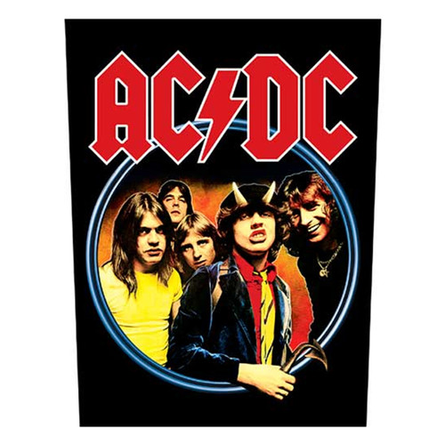 AC/DC 'Highway to Hell' (Black) Back Patch
