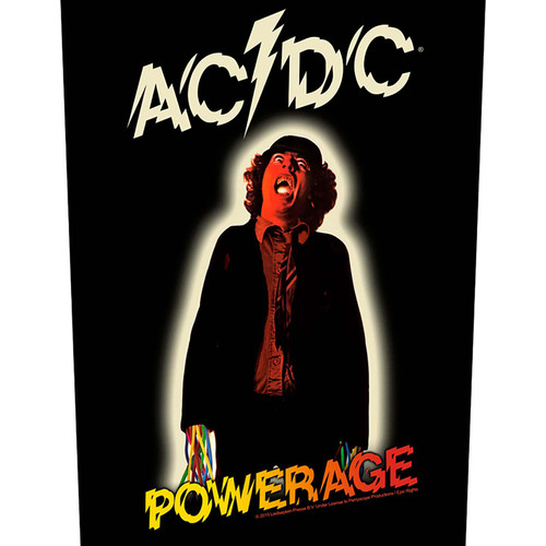 AC/DC 'Powerage' (Black) Back Patch