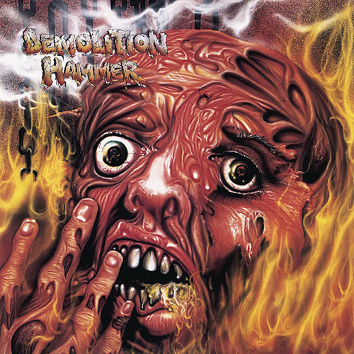 Demolition Hammer 'Tortured Existence' LP Transparent Blue Vinyl