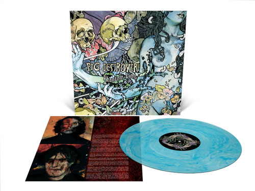 Pig Destroyer 'Phantom Limb' LP Clear Blue Smoke Vinyl